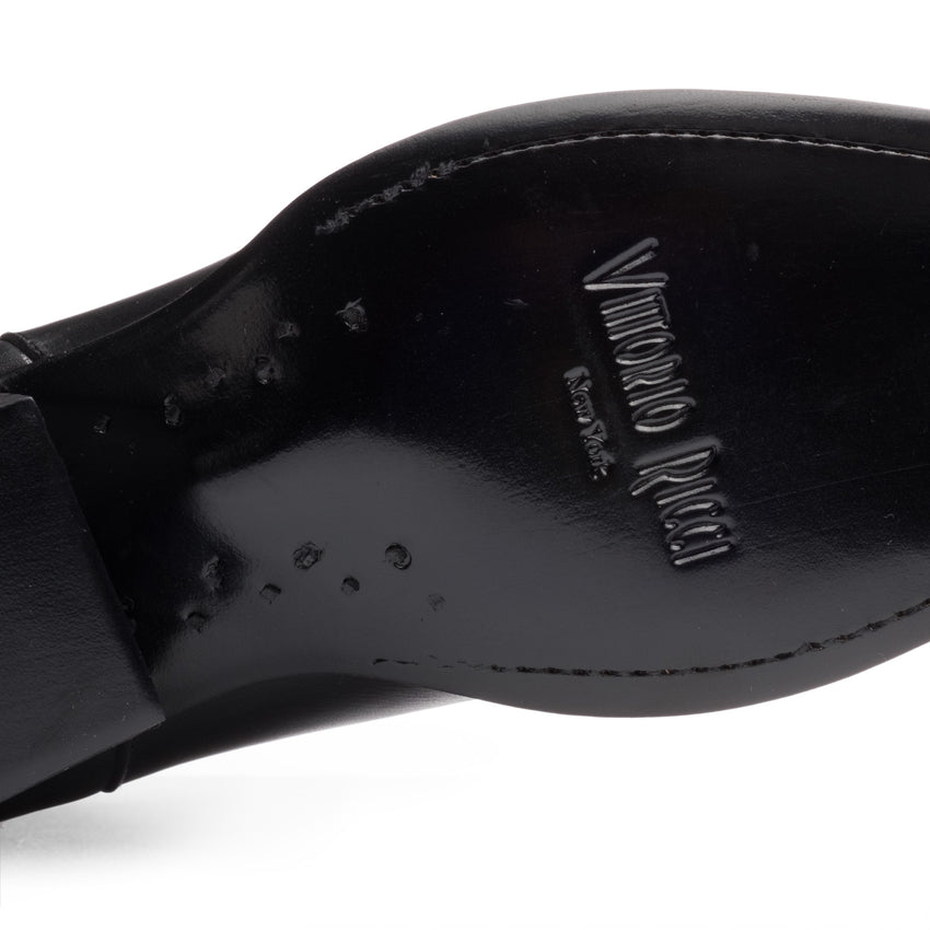 Madison 2 Black Kidsuede/Stretch Kidsuede Bootie