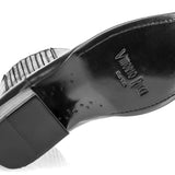 Mission 2 Black Calf Leather Finger-Gore Bootie
